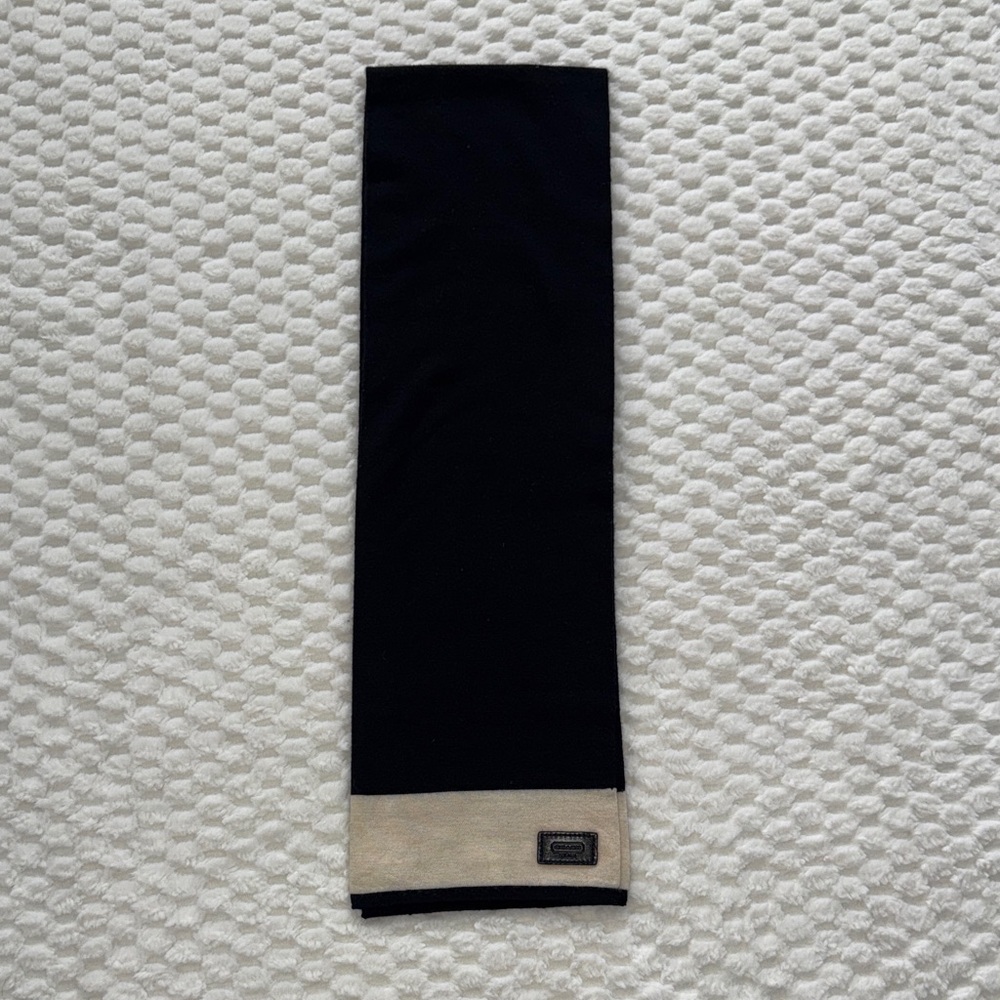 Coach 100% Merino Wool Scarf-Authentic-NWOT